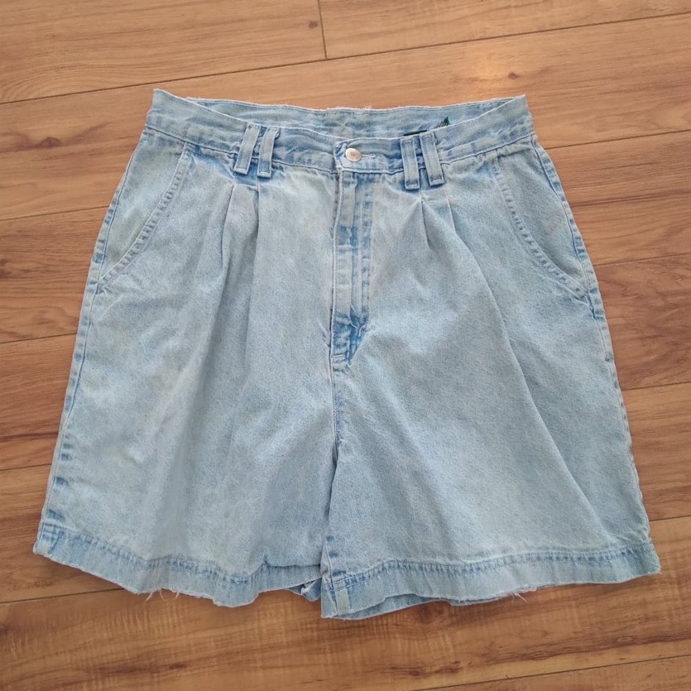 Hunt Club Lightweight Denim Mom Shorts